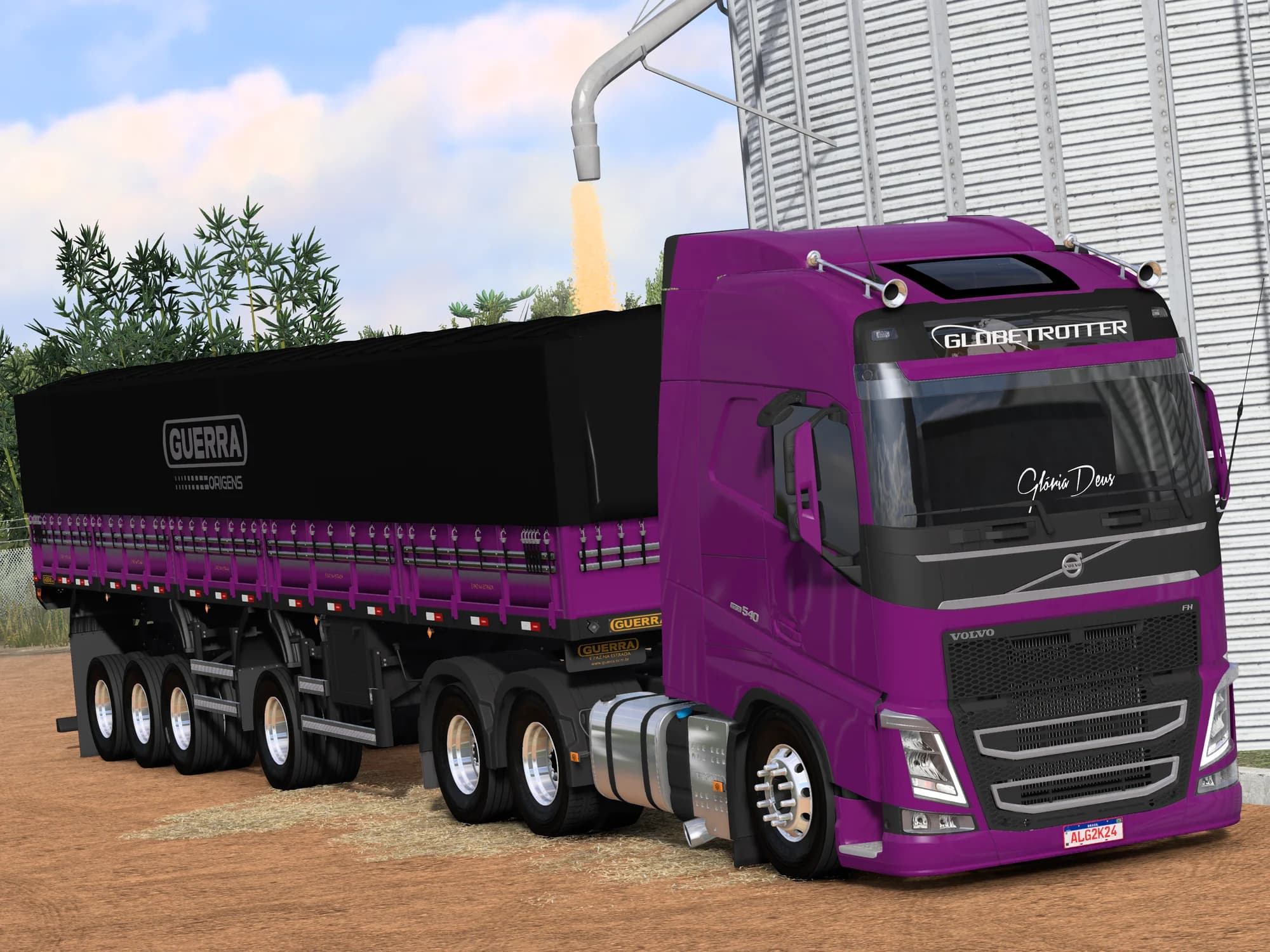Conjunto FH4 + Granel Guerra 4 Eixos